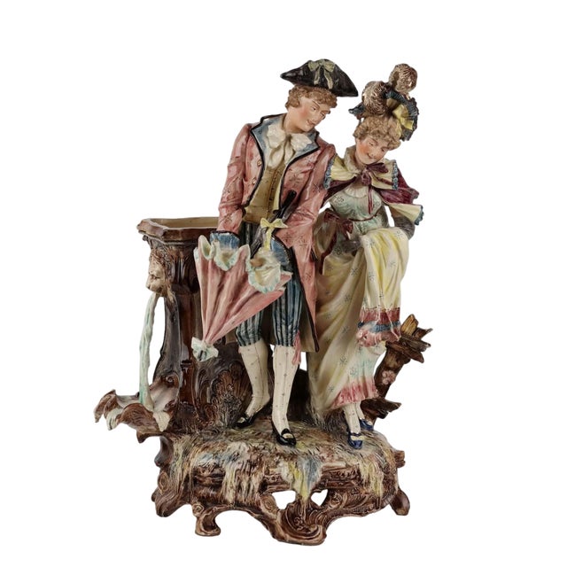 Antique Sculpture in Ceramic, Austria, 19th Century For Sale