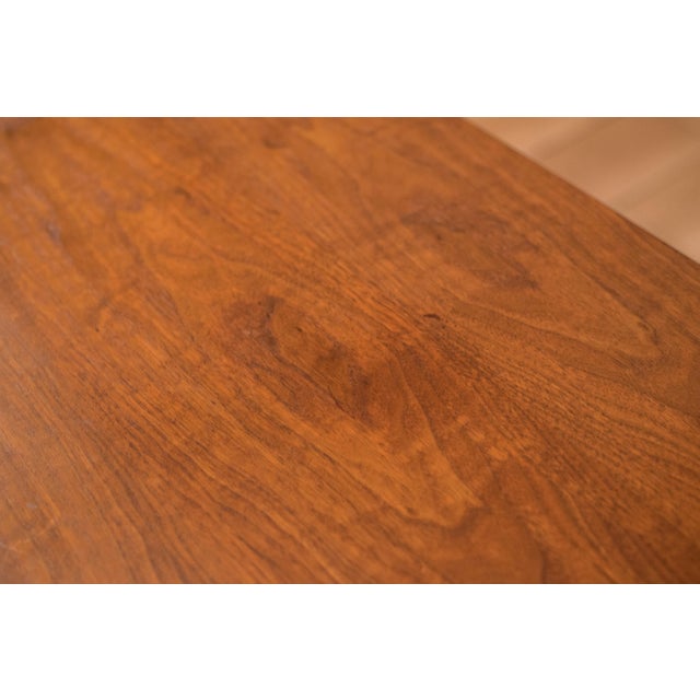 Mid Century Modern Walnut 12-Drawer Dresser by Jack Cartright for Founders Co. For Sale - Image 9 of 18