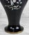 Vintage 14" Chinese Brass & Black Enamel Mother of Pearl Inlaid Vase For Sale - Image 9 of 11
