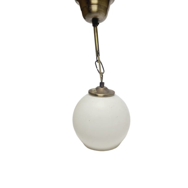 Metal Postmodern Pendant Lamp, Poland, 1970s For Sale - Image 7 of 7