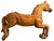 Early 20th Century Antique Carved American Folk Art Wood Horse Sculpture For Sale - Image 5 of 7