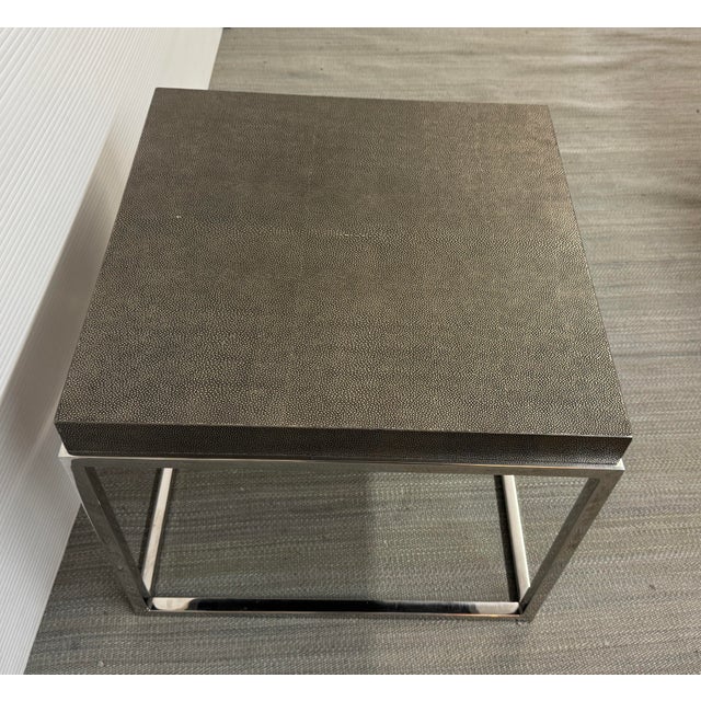 Van Thiel for Restoration Hardware Nicholas Side Table For Sale In San Francisco - Image 6 of 12