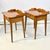 Wood 1970s Vintage Arts & Crafts Shaker Ethan Allen Pine Side Tables - A Pair, Country Craftsman Collection For Sale - Image 7 of 16