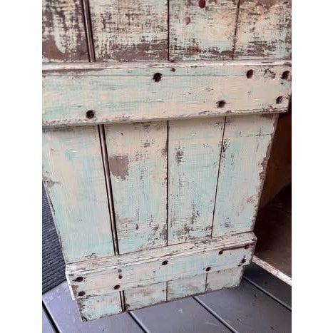 Farmhouse Late 19th Century Rare Petite Dry Sink Cabinet W/ Zinc Top For Sale - Image 3 of 7