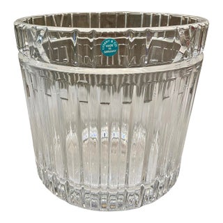 Tiffany & Co. Atlas Collection Crystal Ice Bucket For Sale