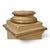 Antique Sculptural Church Candleholder in Wood, 1860 For Sale - Image 9 of 14