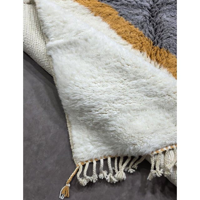 Contemporary Moroccan Wool Rug - 8.3 X 6.4 Ft For Sale In Cleveland - Image 6 of 8