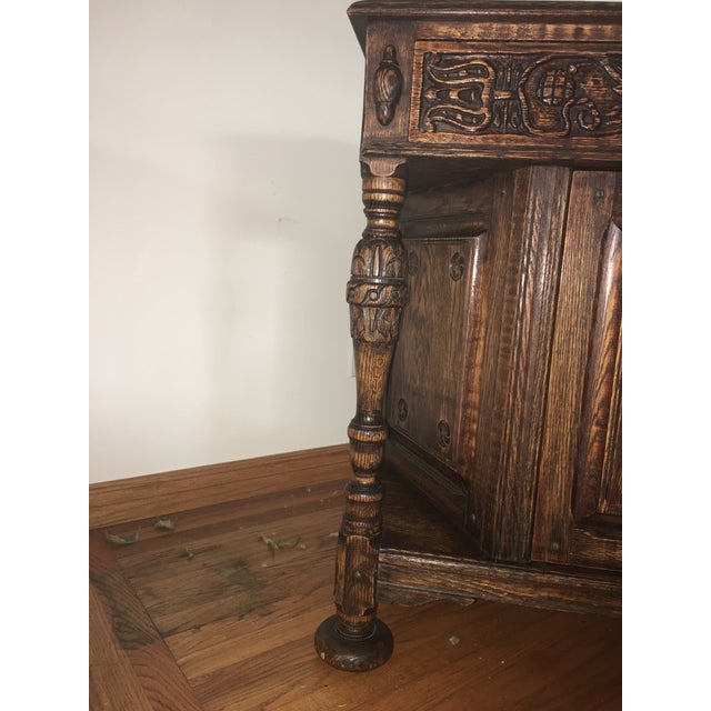 Jamestown Lounge Co. Feudal Oak Sideboard Chairish