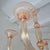 Glass 1970s Pink Neoclassical Murano Glass Chandelier For Sale - Image 7 of 9