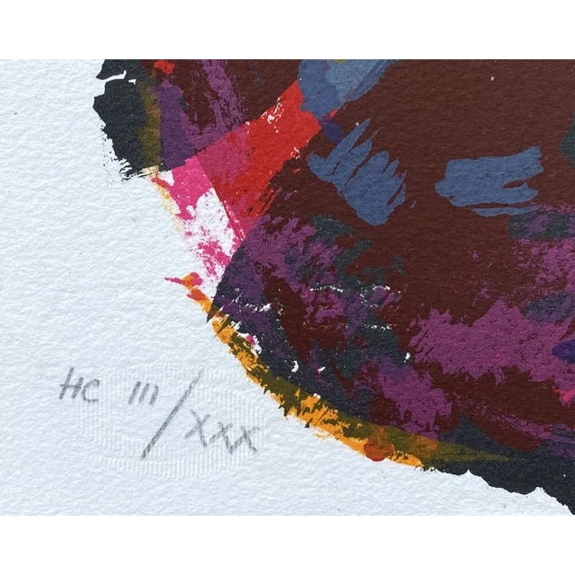 Alfred Manessier, Abstract Composition, 1975, Original Lithograph For Sale - Image 4 of 5