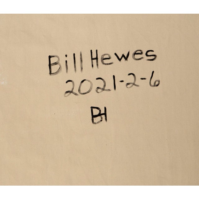 Bill Hewes American (1957) 2021-2-6 Date: 2021 Acrylic on Canvas, signed and titled verso Size: 71 x 47 in. (180.34 x...