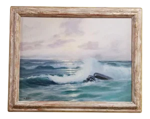 Fine Early 20th Century Seascape Painting