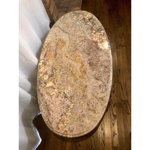 Mid 20th Century Weiman Heirloom Quality Marble Coffee Table Chairish