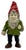 Hard to Find Unusual Model Antique American Cast Iron Figurative Standing Gnome Doorstop - Circa 1920s For Sale - Image 4 of 18