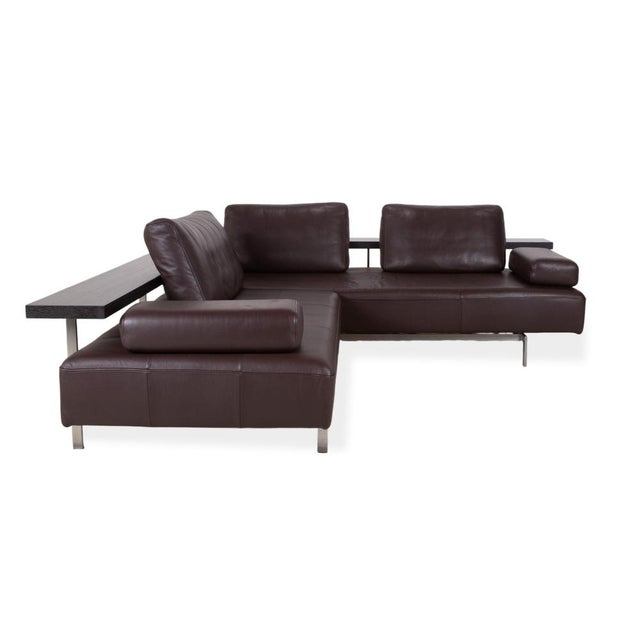Dono 6100 Corner Sofa in Brown Leather from Rolf Benz For Sale - Image 10 of 14