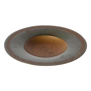 1940s Bronze Platter by Just Andersen For Sale