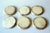 Wooden Florentine Coasters With Floral Motifs - Set of 6 - Vintage For Sale - Image 6 of 6