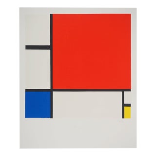 Piet Mondrian, Composition II in Red, Blue and Yellow, Lithograph For Sale
