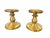 Vintage Metal Candlestick Pair For Sale - Image 4 of 10