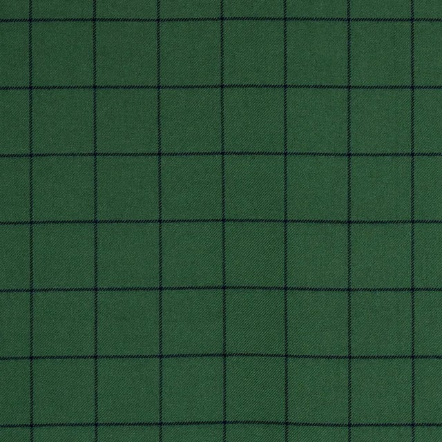 Woven in Scotland and made of pure wool, Bancroft Wool Plaid is a classic mid-scale windowpane check inspired by men’s...