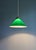 Art Deco Pendant Light in Conical Green Opaline, 1920s For Sale - Image 13 of 14
