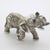 Vintage Italian Handmade Genuine Silver Elephant Large Sculpture Figurine Rare Decoration For Sale - Image 6 of 11
