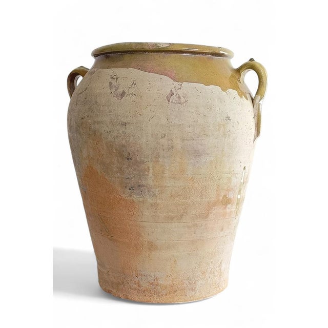 Antique Spanish Terracotta Olive Oil Jar with Patina, 1890s For Sale - Image 18 of 18