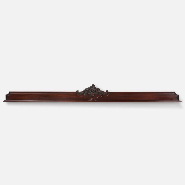 Antique Sculpted Oak Frieze or Wall Ornament, France, 1900s For Sale - Image 12 of 12