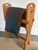 Beautiful bench-made solid oak quilt or blanket rack with a joint and wedge structure. Please see condition details noted....
