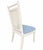 Mid 20th Century Vintage Hollywood Regency White Lacquer Faux Bamboo & Cane Dining Set — 5 Pieces For Sale - Image 5 of 8