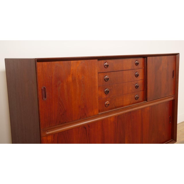 Vintage Teak Bar Cabinet, 1960s For Sale - Image 6 of 16