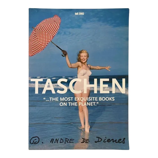 2002 Taschen Cover Marilyn by Andre De Dienes For Sale