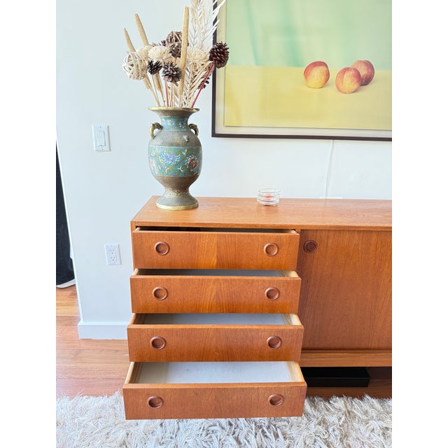 1960s Avikka Teak Sideboard / Credenza, Sweden, 1960s For Sale - Image 5 of 6