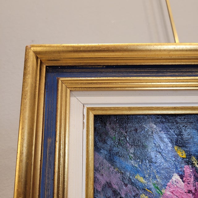 Homgé, Floral Still Life, Late 20th Century, Oil on Canvas, Framed For Sale - Image 7 of 18