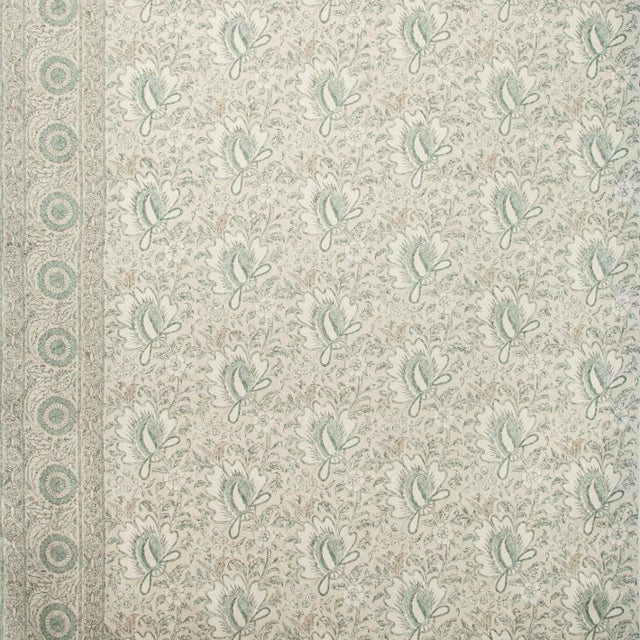 Traditional Sample - Carrier & Company for Lee Jofa Dove Meadow Fabric, Lakeland For Sale - Image 3 of 3