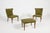 Mid-Century Chairs with Ottoman, 1960s, Set of 3 For Sale - Image 4 of 12