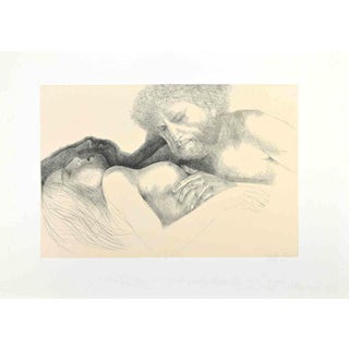 Emilio Greco, Nude Return of Ulysses, Edition 25/90, 1970, Etching For Sale