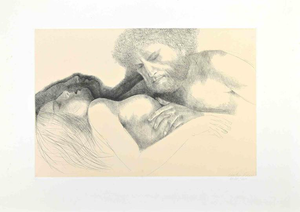 Emilio Greco, Nude Return of Ulysses, Edition 25/90, 1970, Etching