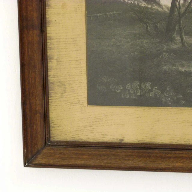 Victorian Black & White Waterscape Print For Sale - Image 4 of 9