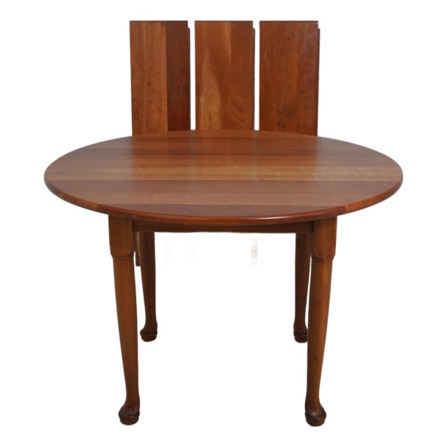 Stickley Cherry Valley Round Dining Room Table For Sale