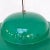 Mid-Century Modern Italian Hat-Shaped Green Metal Chandelier, 1970s For Sale - Image 10 of 16