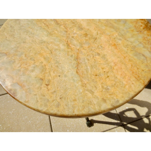 Grand Tour Bronze Satyr Tripod Table For Sale - Image 11 of 15
