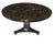 Regency Revival Chinoiserie Center Table in Black Lacquer For Sale - Image 4 of 5