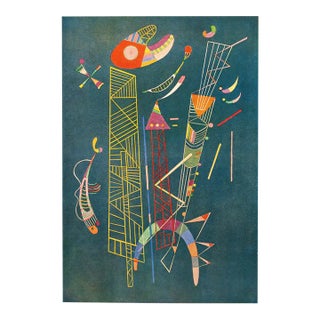 1947 After Wassily Kandinsky, "Construction Legere" First Edition Parisian Lithograph For Sale