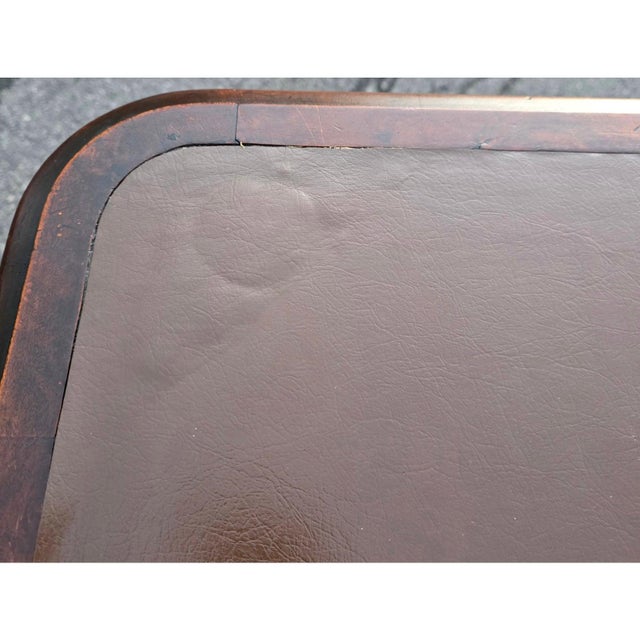 Antique 19th Century English William IV–period Mahogany Writing Table For Sale - Image 12 of 15
