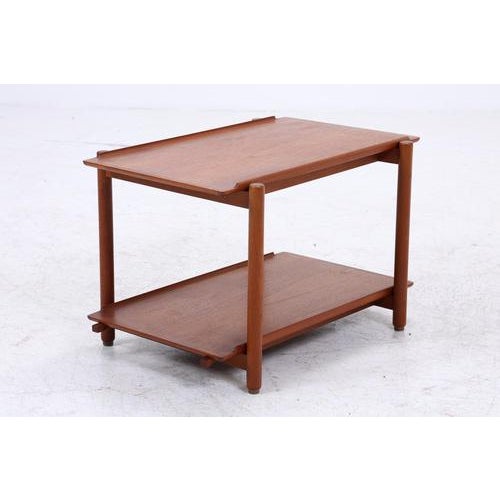 Mid-Century Danish Teak Bar Table by Poul Hundevad, 1960s For Sale - Image 13 of 15