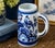 Mid 20th Century Hand-Painted Dutch Delft Blue & White Stein / Tankard For Sale - Image 11 of 11