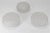 White 3-Ceiling Lights in Pressed White Glass with Molded Snails Motifs, Set of 3 For Sale - Image 8 of 8