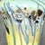Vintage Boho Abstract Art Glass Vase For Sale - Image 12 of 12
