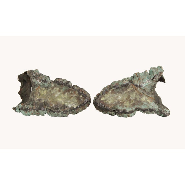 19th Century Neoclassical Style Copper Corbels - A Pair For Sale - Image 10 of 13